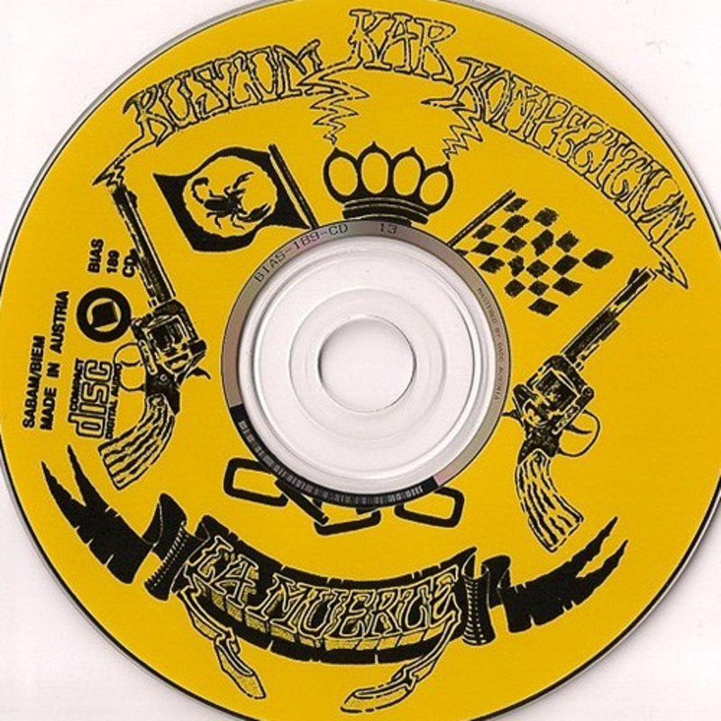 KUSTOM KAR KOMPETITION - CD label print
