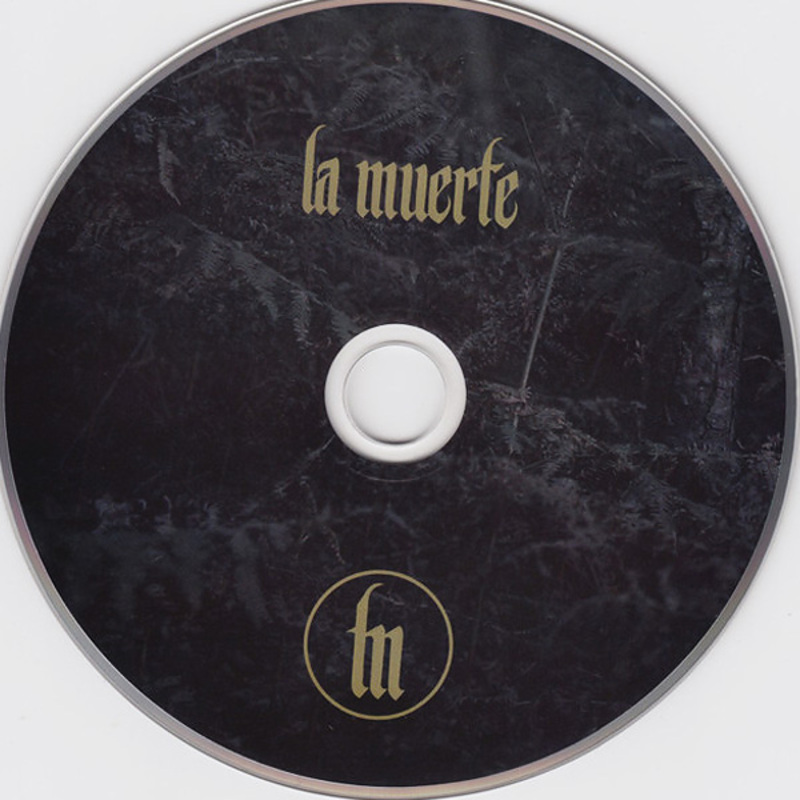 LA MUERTE CD Label